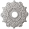 Ekena Millwork Preston Ceiling Medallion (Fits Canopies up to 4"), 17 1/2"OD x 4"ID x 1"P, Ultra Pure White CM17PRUWF - alternate 1